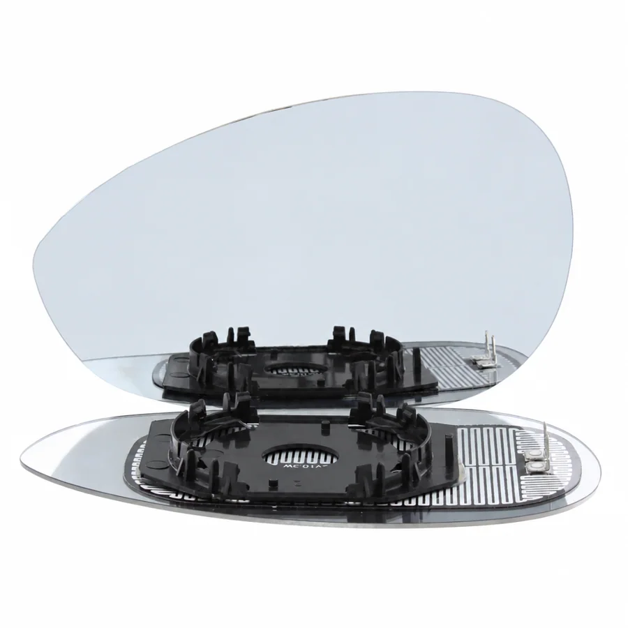 Abarth 695 Left Heated Convex Clip-on Mirror Glass (2015–2025)