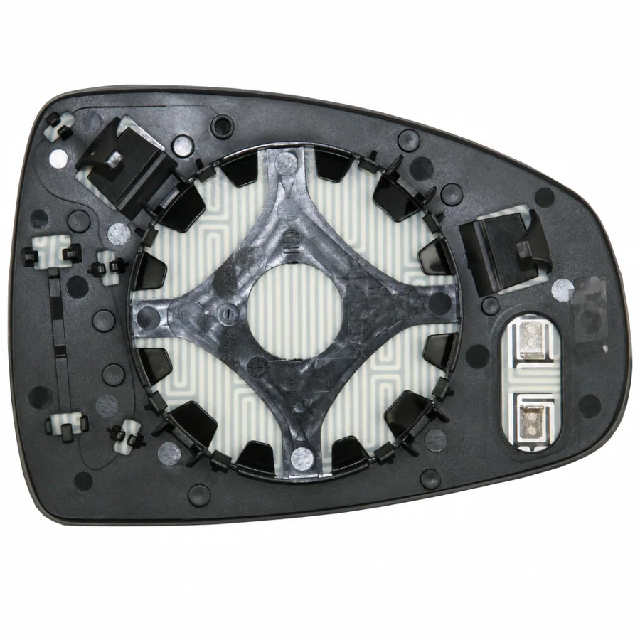 Audi A1 Right Heated Aspherical Clip-on Mirror Glass (2010–2019)