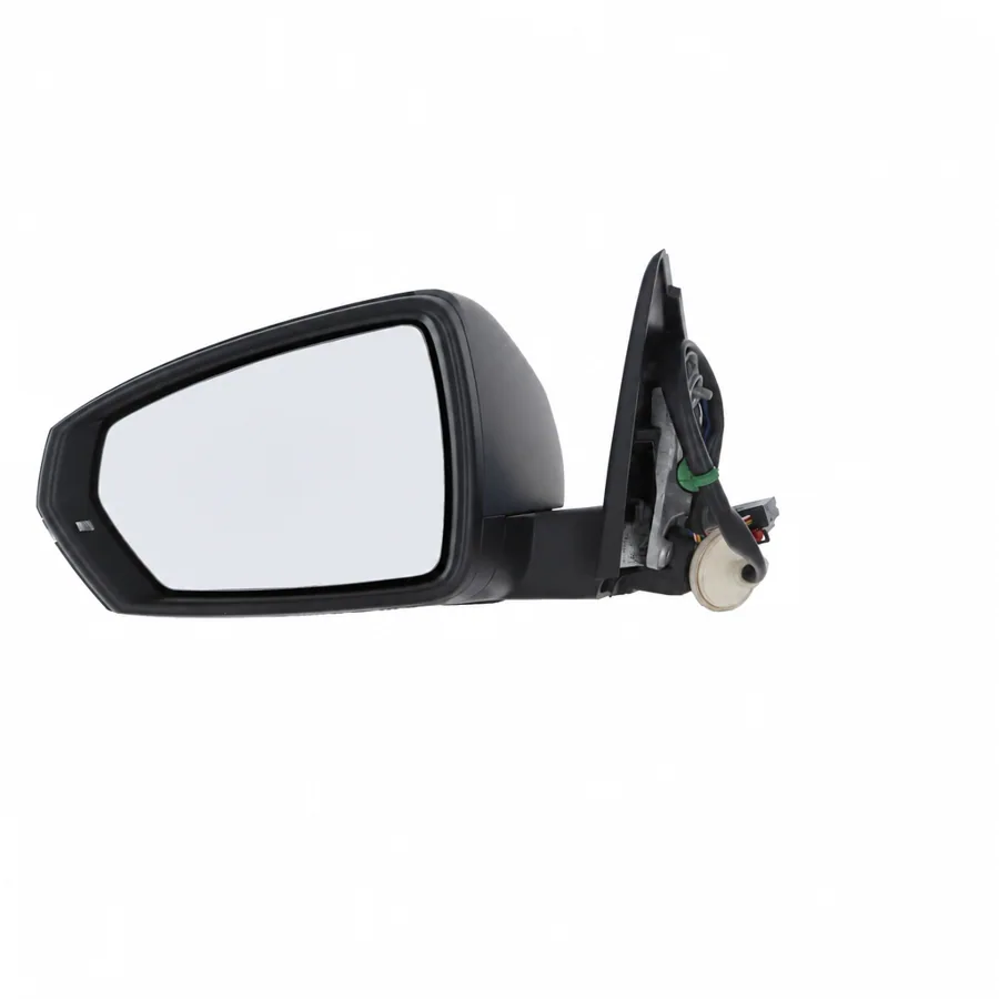 Audi A1 Left Heated Power Folding Complete Mirror Unit, Primed (2018–2026) — photograph 2
