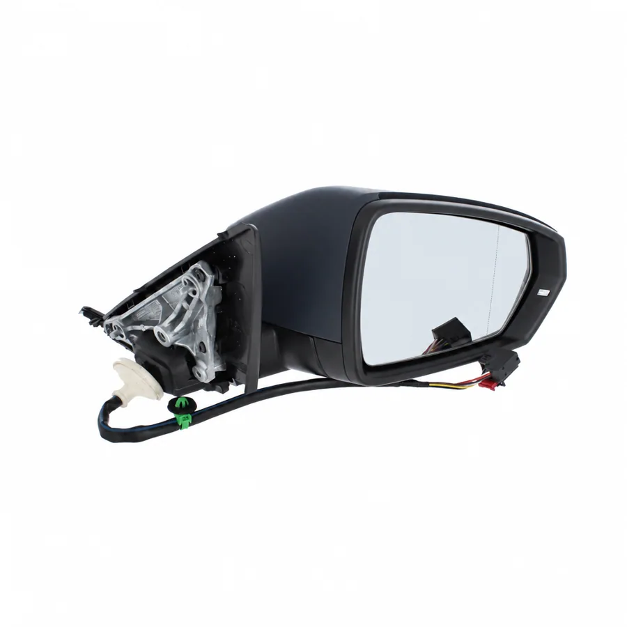 Audi A1 Right Heated Power Folding Complete Mirror Unit, Primed (2018–2026) — photograph 2
