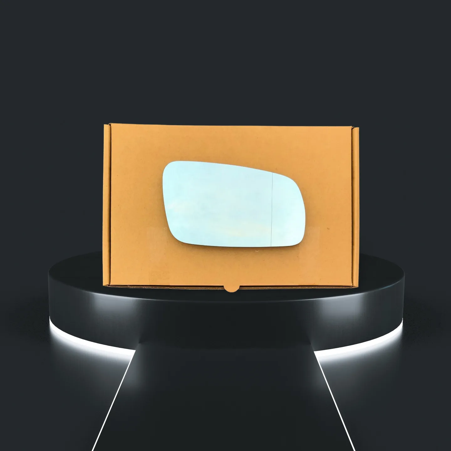Audi A4 Right Wide Angle Stick-on Mirror Glass (1995–1998)
