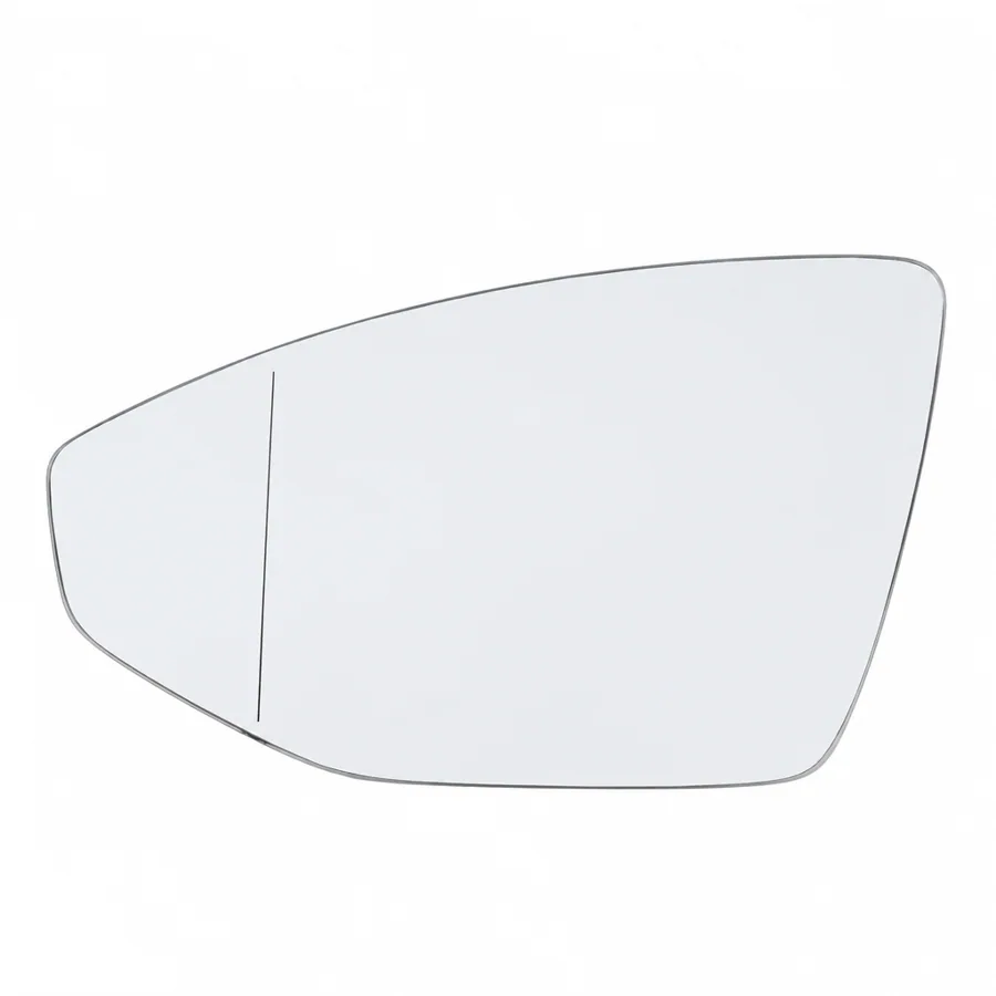 Audi A7 Left Heated Aspherical Mirror Glass (2018–2026) — photograph 2