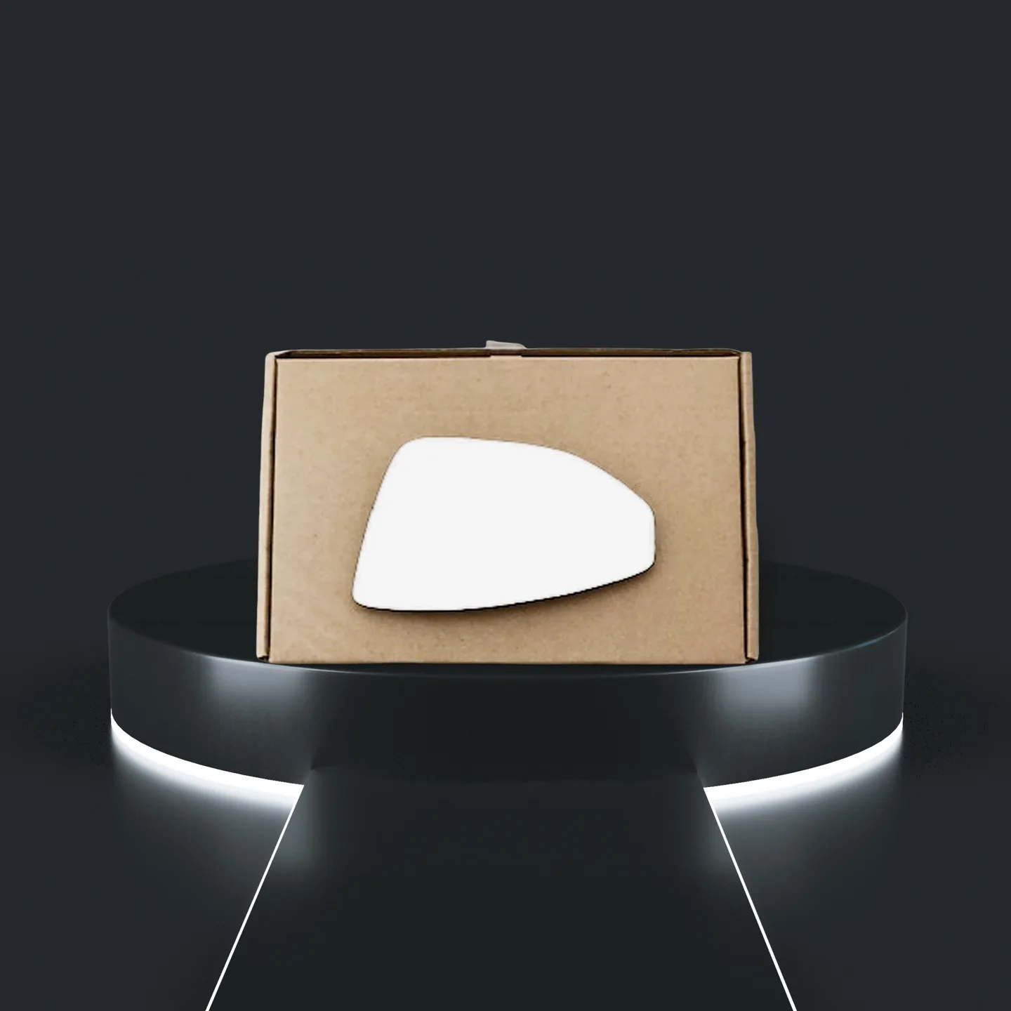 Audi A7 Right Wide Angle Stick-on Mirror Glass (2017–2024)
