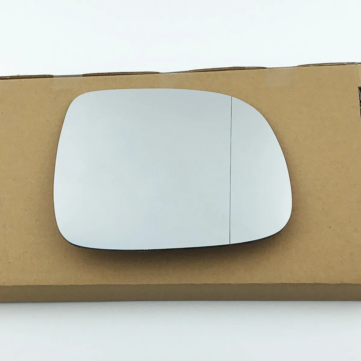 Audi Q7 Right Wide Angle Stick-on Mirror Glass (2006–2009)