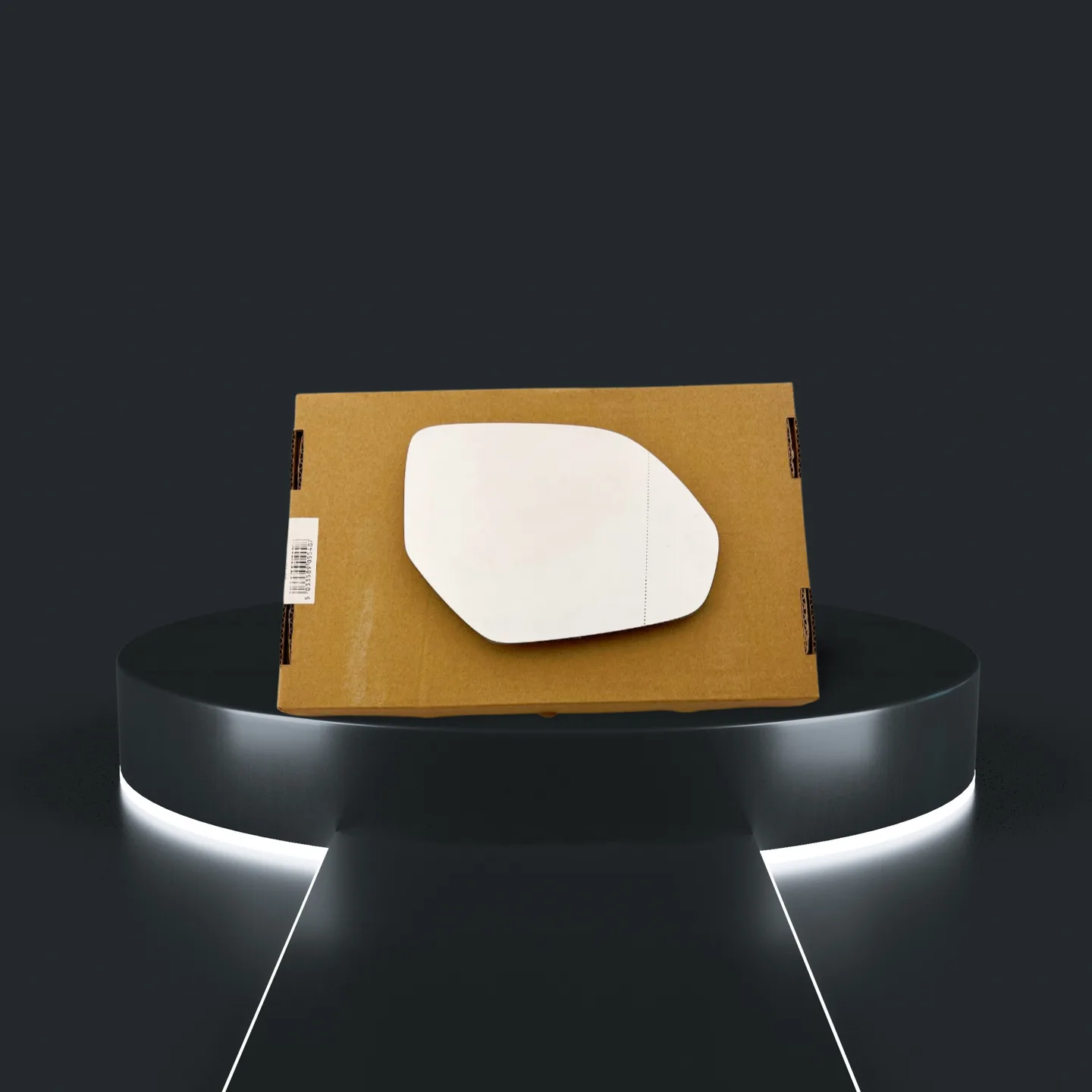 Audi Q8 Right Wide Angle Stick-on Mirror Glass (2015–2024)