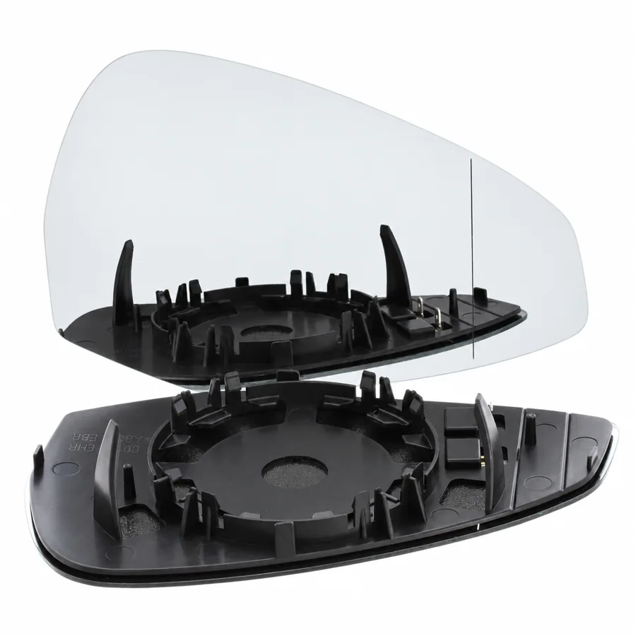 Audi RS4 Right Heated Aspherical Clip-on Mirror Glass (2017–2025)