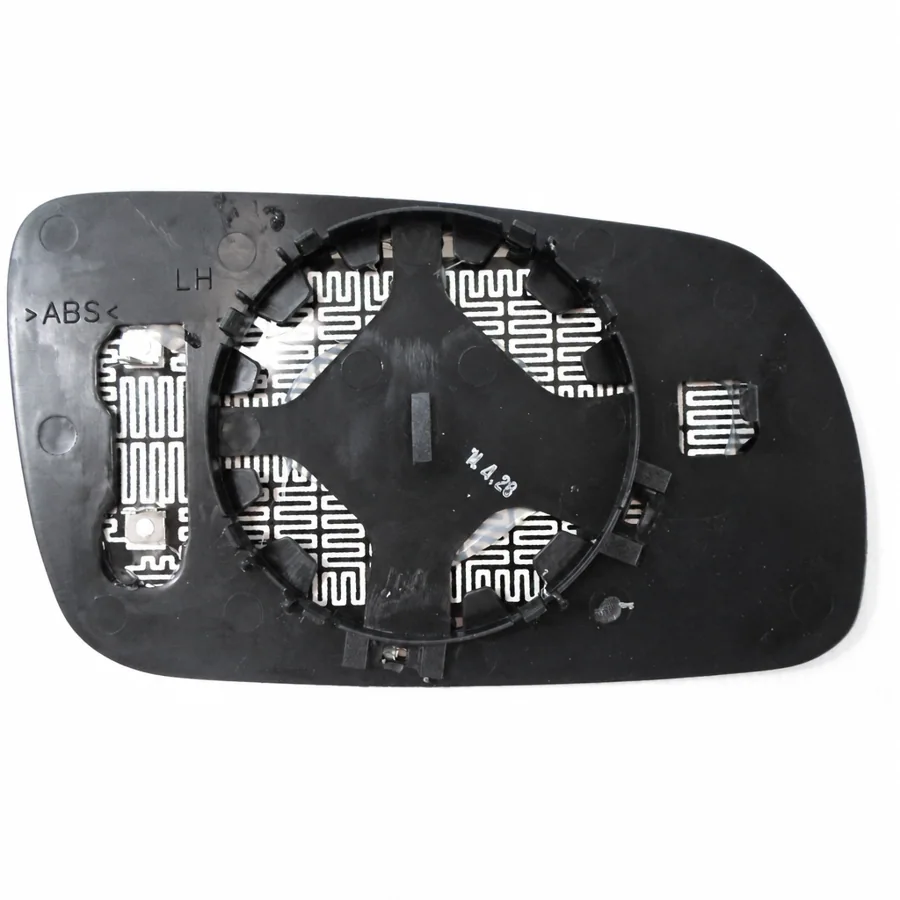 Audi S3 Left Heated Convex Clip-on Mirror Glass (1999–2000) — Chrome