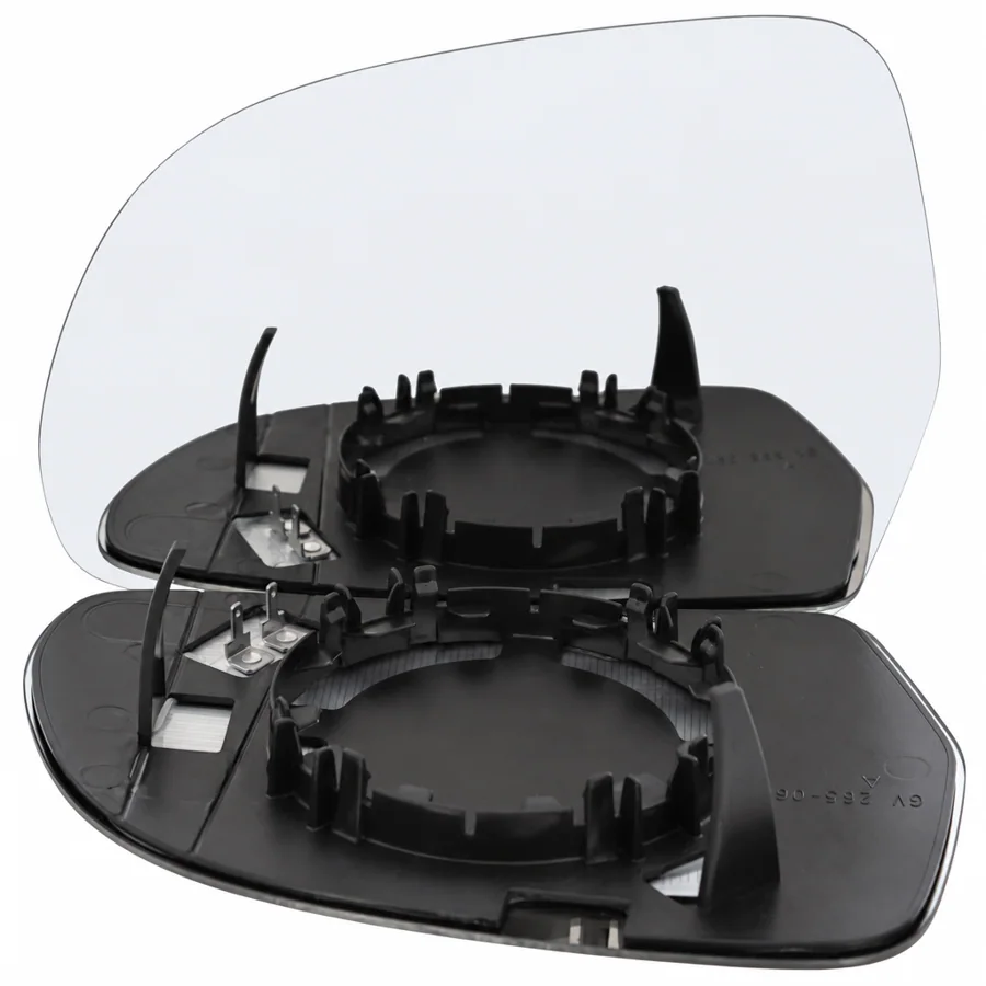 Audi S3 Left Heated Convex Clip-on Mirror Glass (2008–2010)