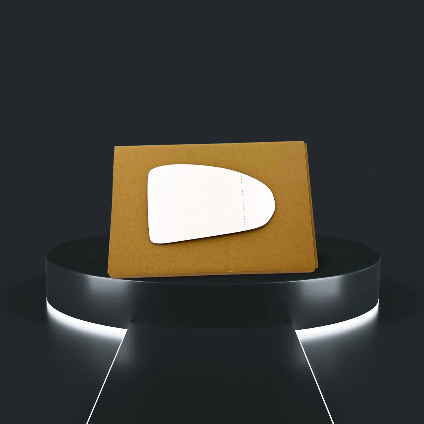 Audi TT Right Wide Angle Stick-on Mirror Glass (2014–2024)