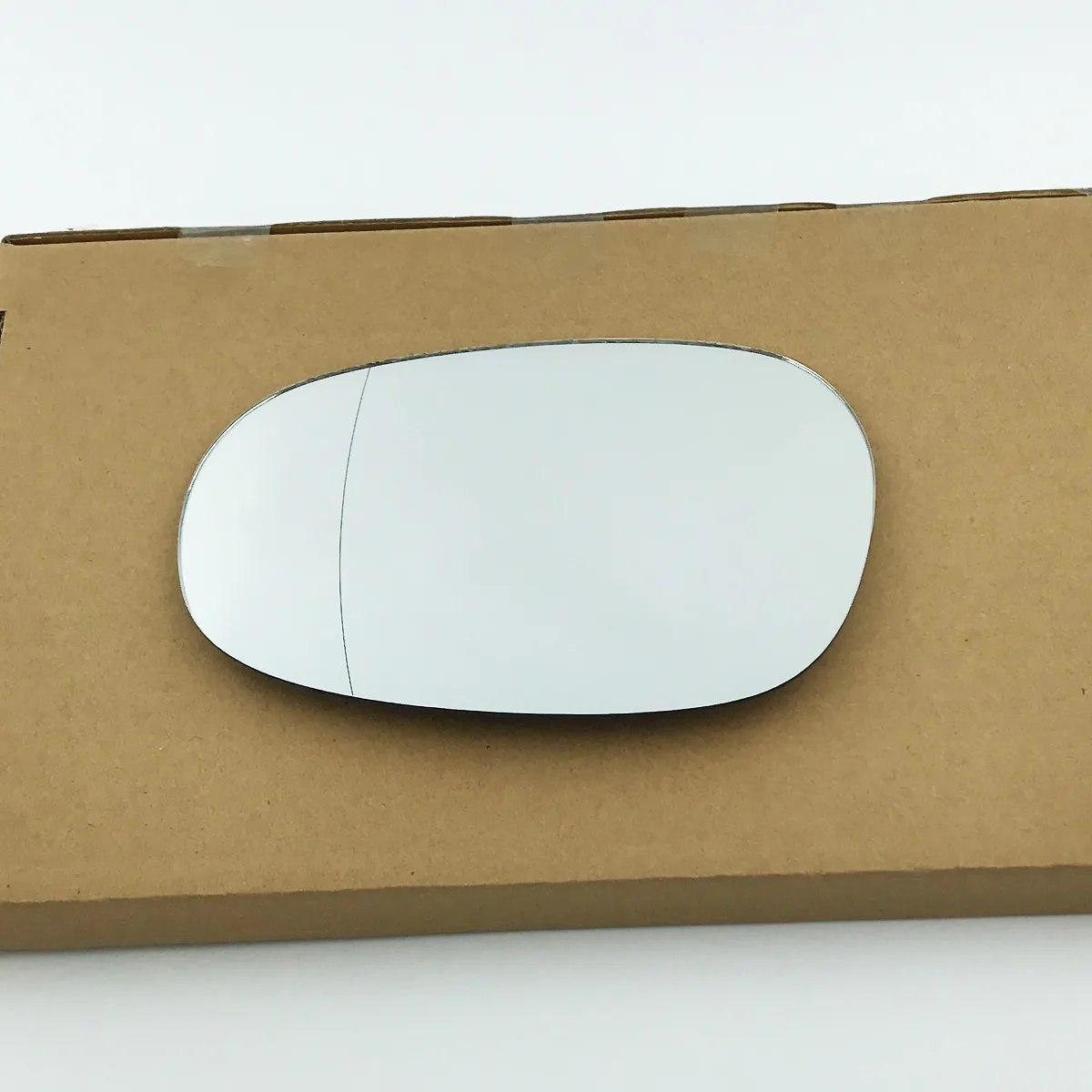 BMW 1 Series Left Wide Angle Stick-on Mirror Glass (2010–2013)
