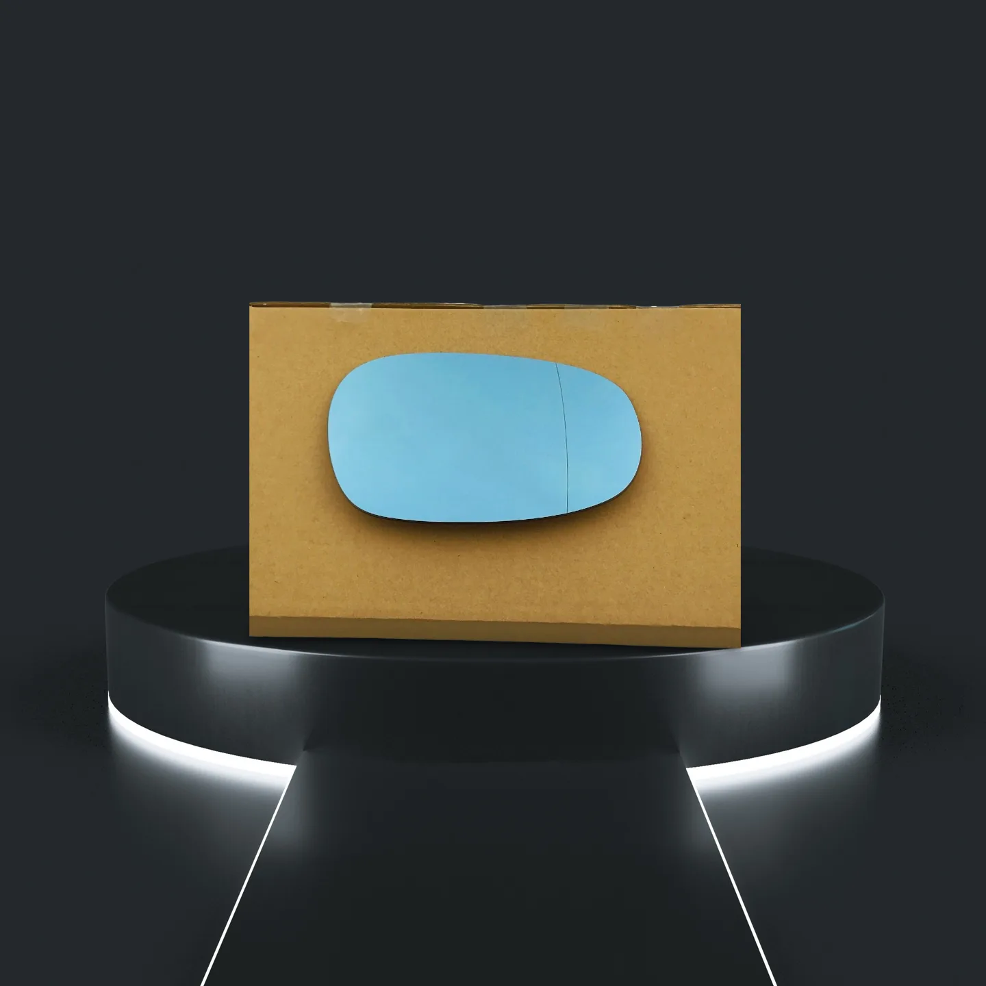 BMW 1 Series Right Wide Angle Stick-on Mirror Glass (2010–2013)