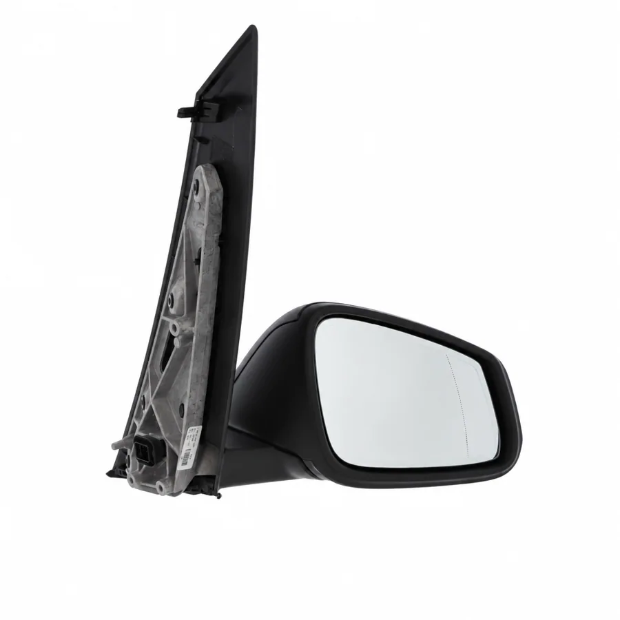 BMW 2 Series Gran Tourer Right Heated Power Folding Complete Mirror Unit, Primed — photograph 2
