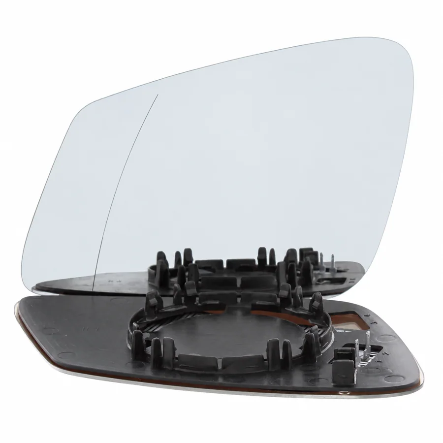 BMW 3 Series Left Heated Aspherical Clip-on Mirror Glass (2011–2020)