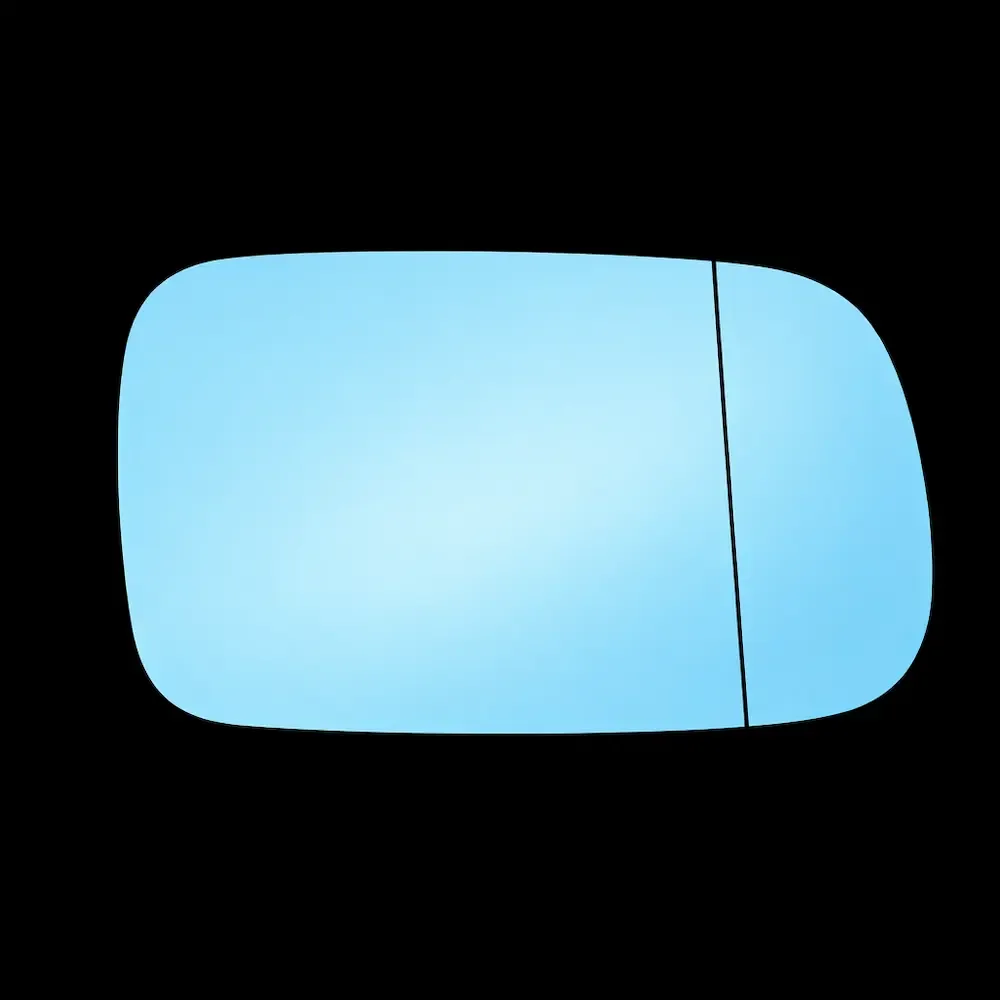 BMW 3 Series Left Wide Angle Stick-on Mirror Glass (1983–1994)