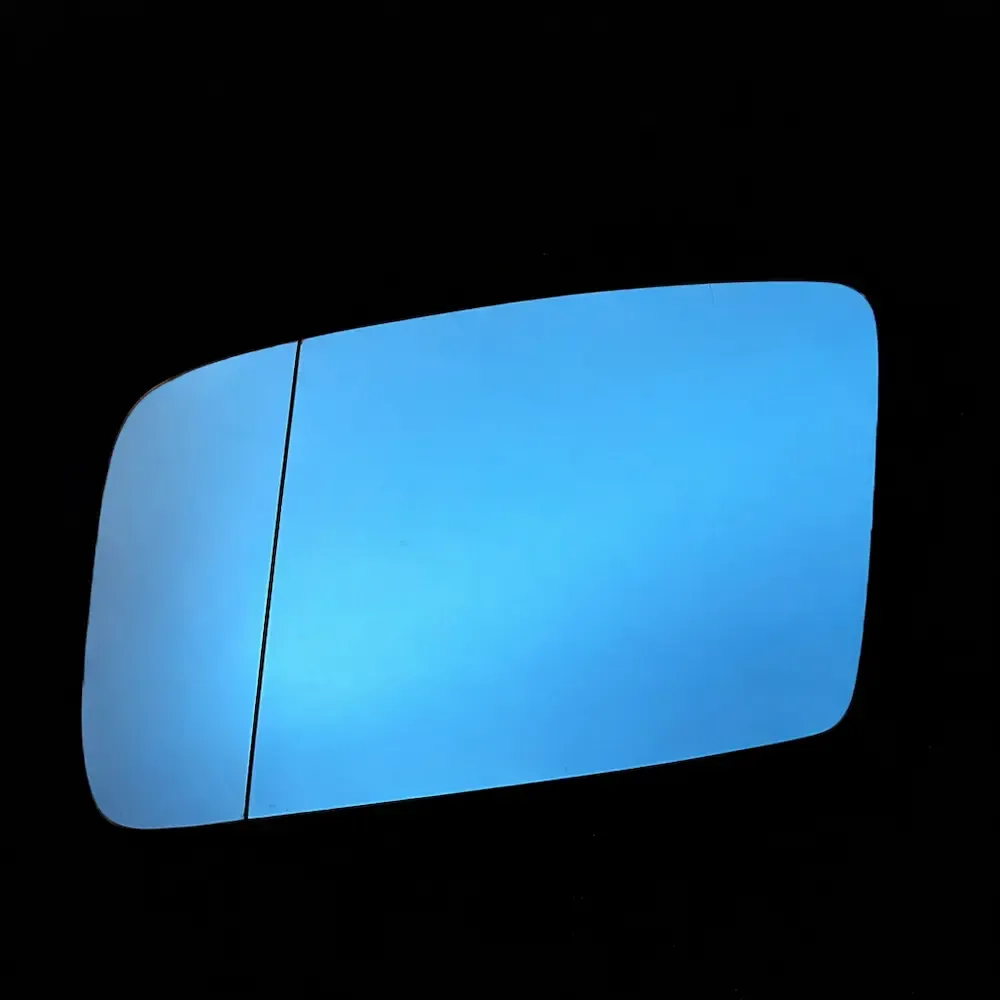 BMW 5 Series Left Wide Angle Stick-on Mirror Glass (2003–2009)