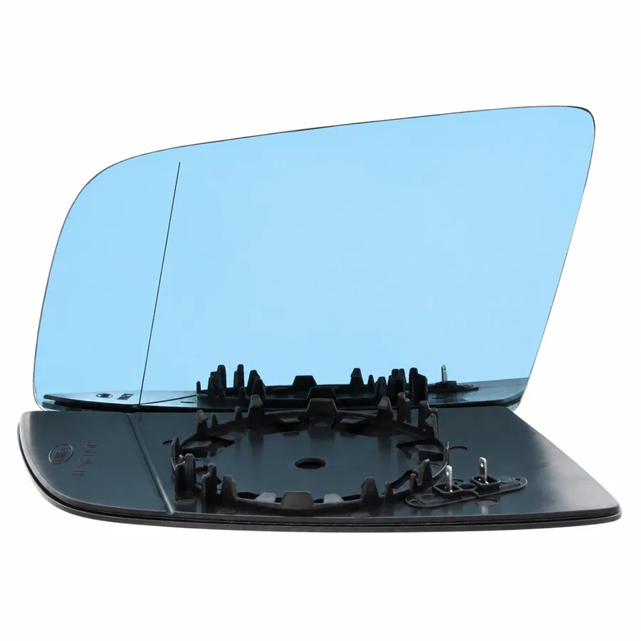 BMW 6 Series Left Heated Aspherical Clip-on Mirror Glass (2004–2011)