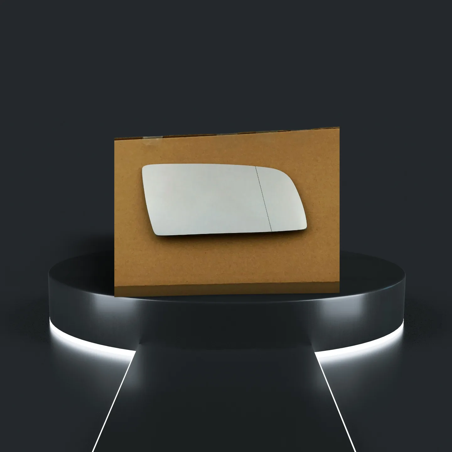 BMW 6 Series Right Wide Angle Stick-on Mirror Glass (2004–2010)