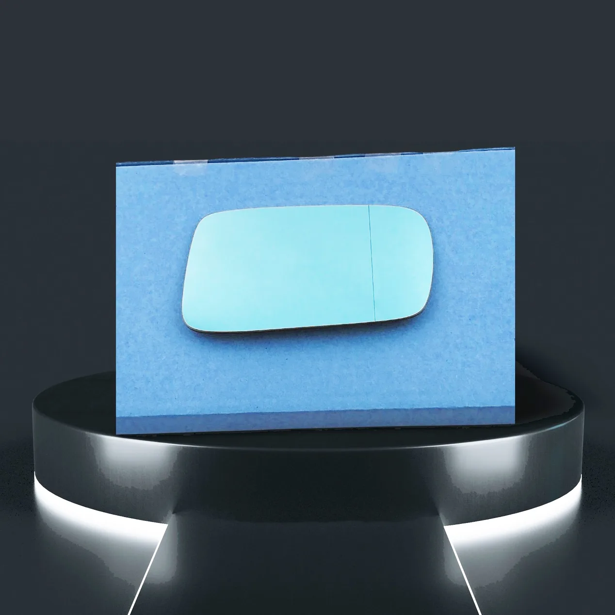 BMW 7 Series Right Wide Angle Stick-on Mirror Glass (2001–2008)