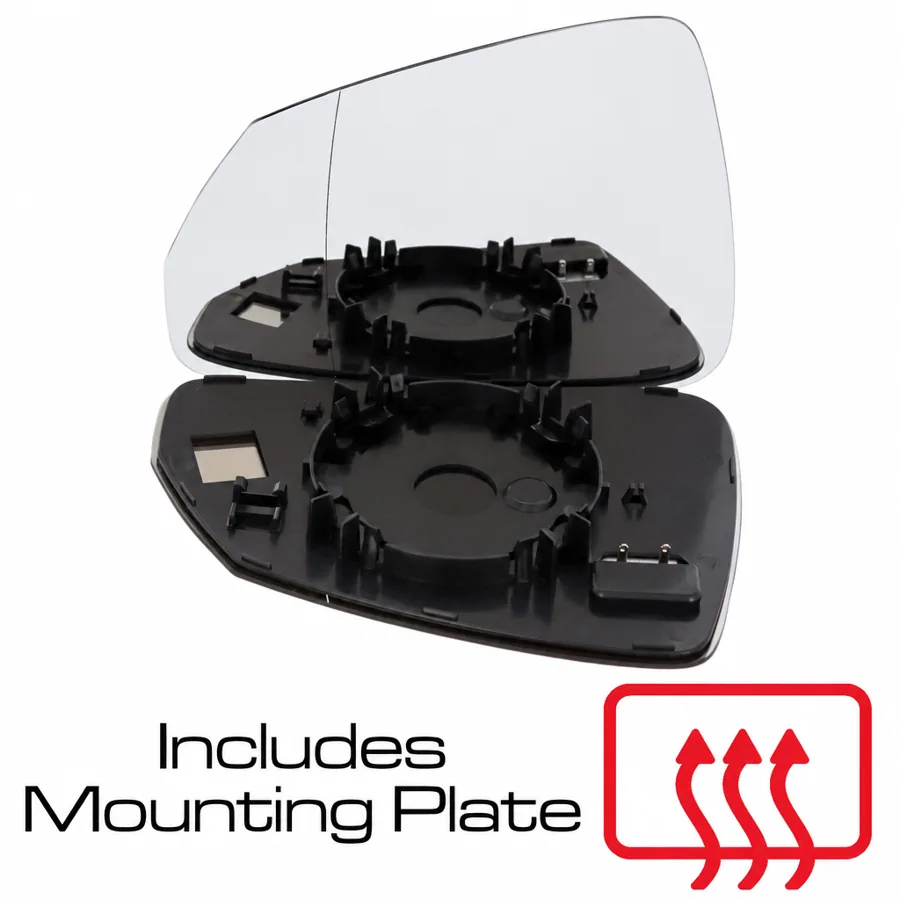 BMW iX2 Left Heated Aspherical Mirror Glass (2024 onwards)