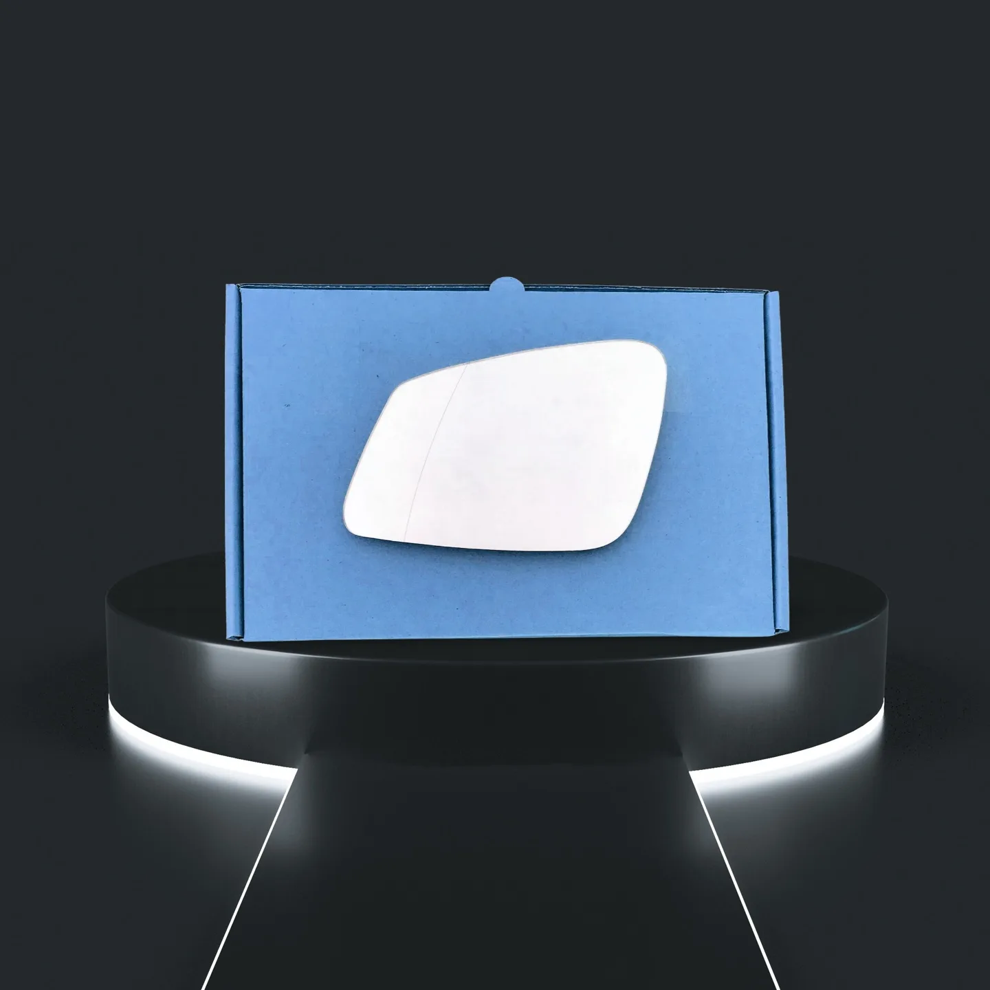 BMW X2 Left Wide Angle Stick-on Mirror Glass (2018–2020)