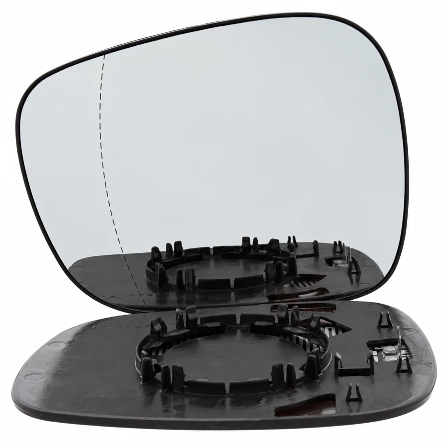 BMW X3 Left Heated Aspherical Clip-on Mirror Glass (2010–2014)