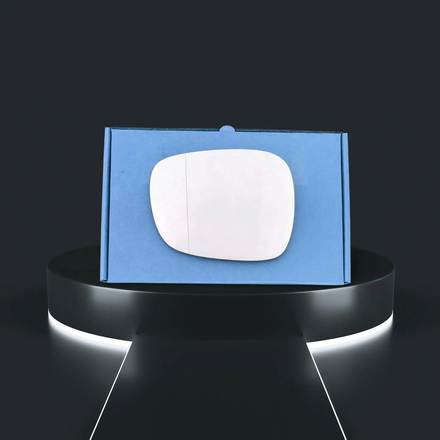 BMW X3 Left Wide Angle Stick-on Mirror Glass (2010–2014)