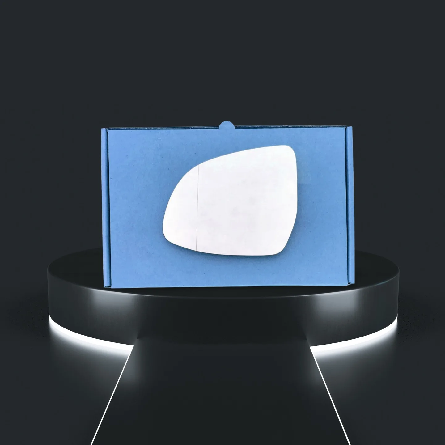 BMW X6 Left Wide Angle Stick-on Mirror Glass (2015–2024)