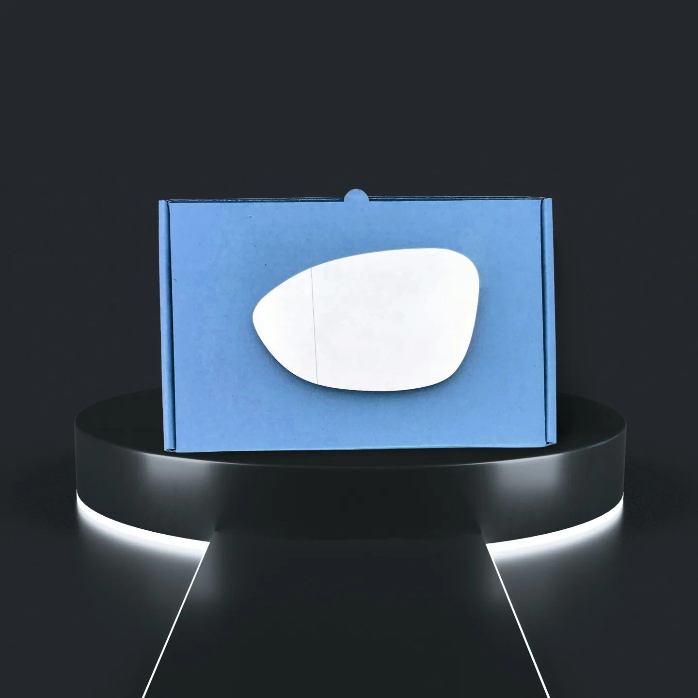 BMW Z4 Left Wide Angle Stick-on Mirror Glass (2009–2016)