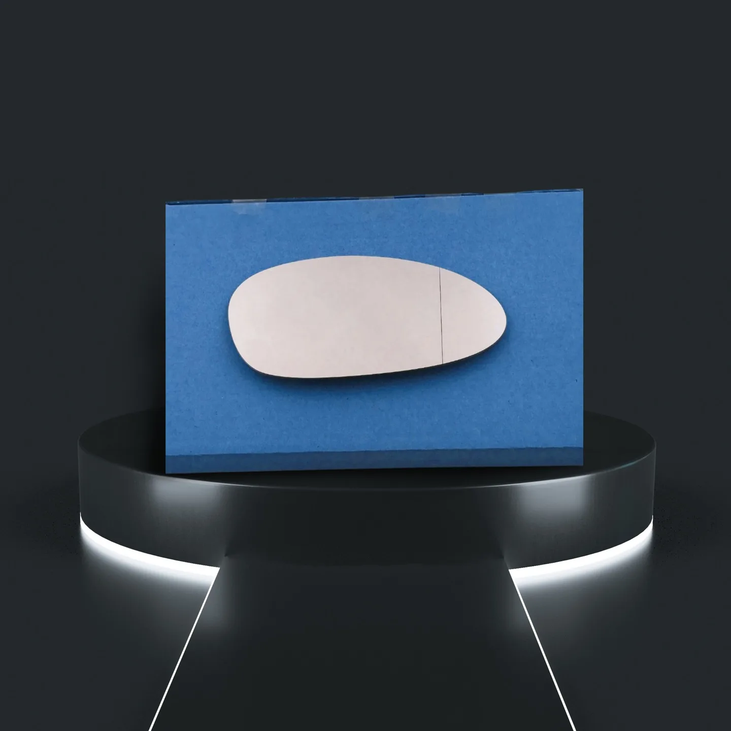 BMW Z4 Right Wide Angle Stick-on Mirror Glass (2002–2008)