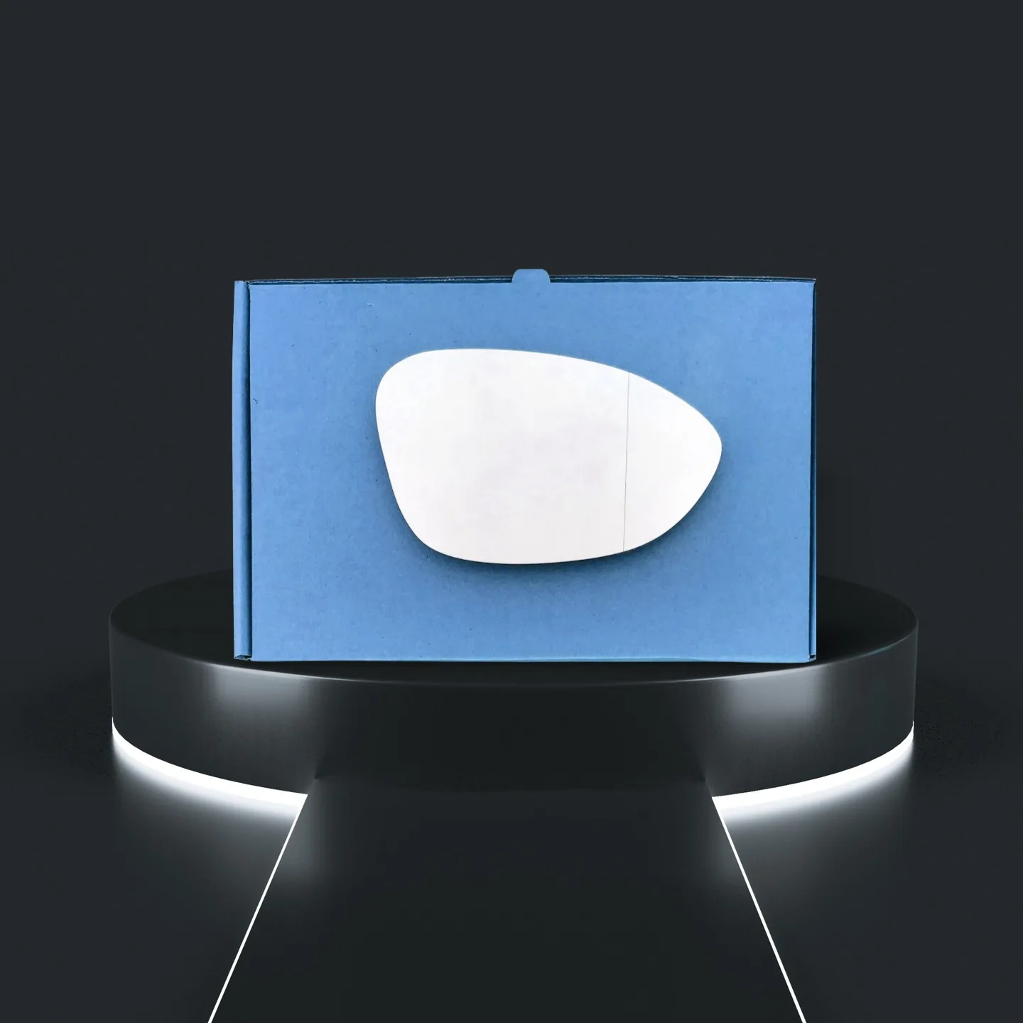 BMW Z4 Right Wide Angle Stick-on Mirror Glass (2009–2016)