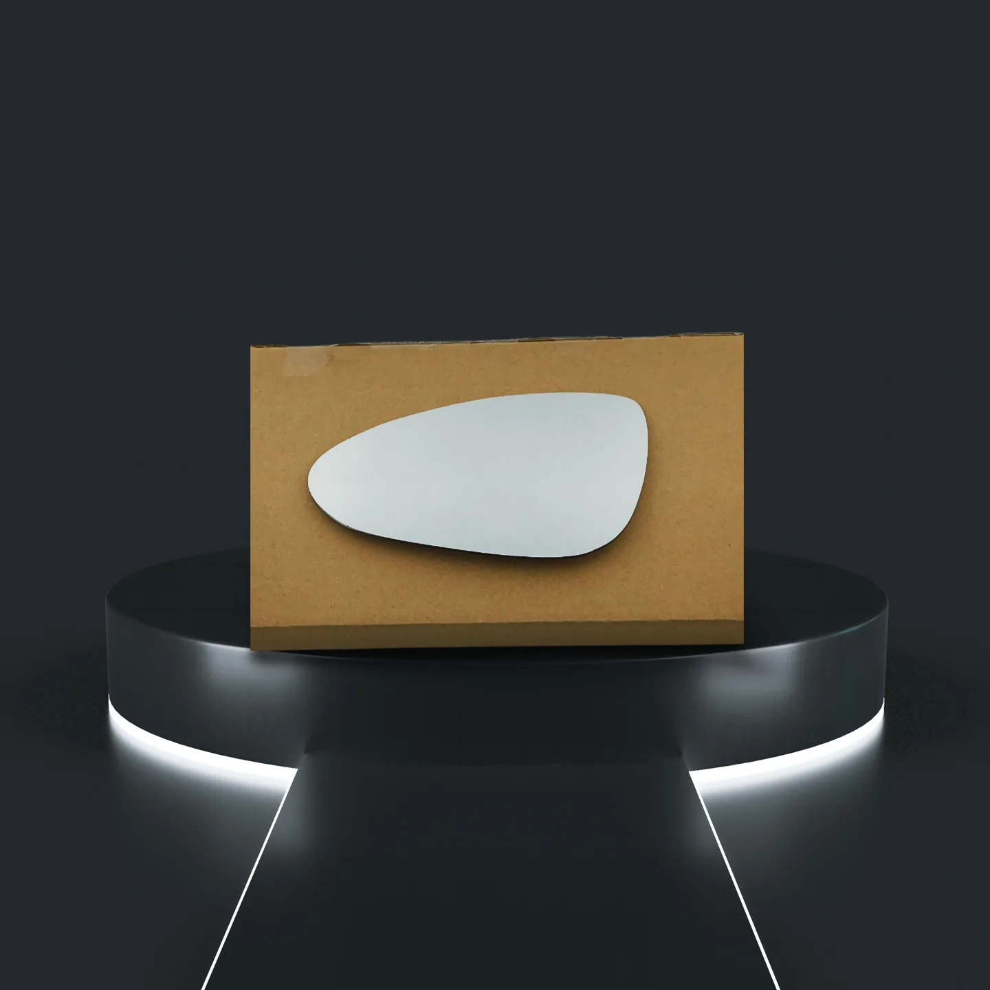 Chevrolet Aveo Left Wide Angle Stick-on Mirror Glass (2012–2024)