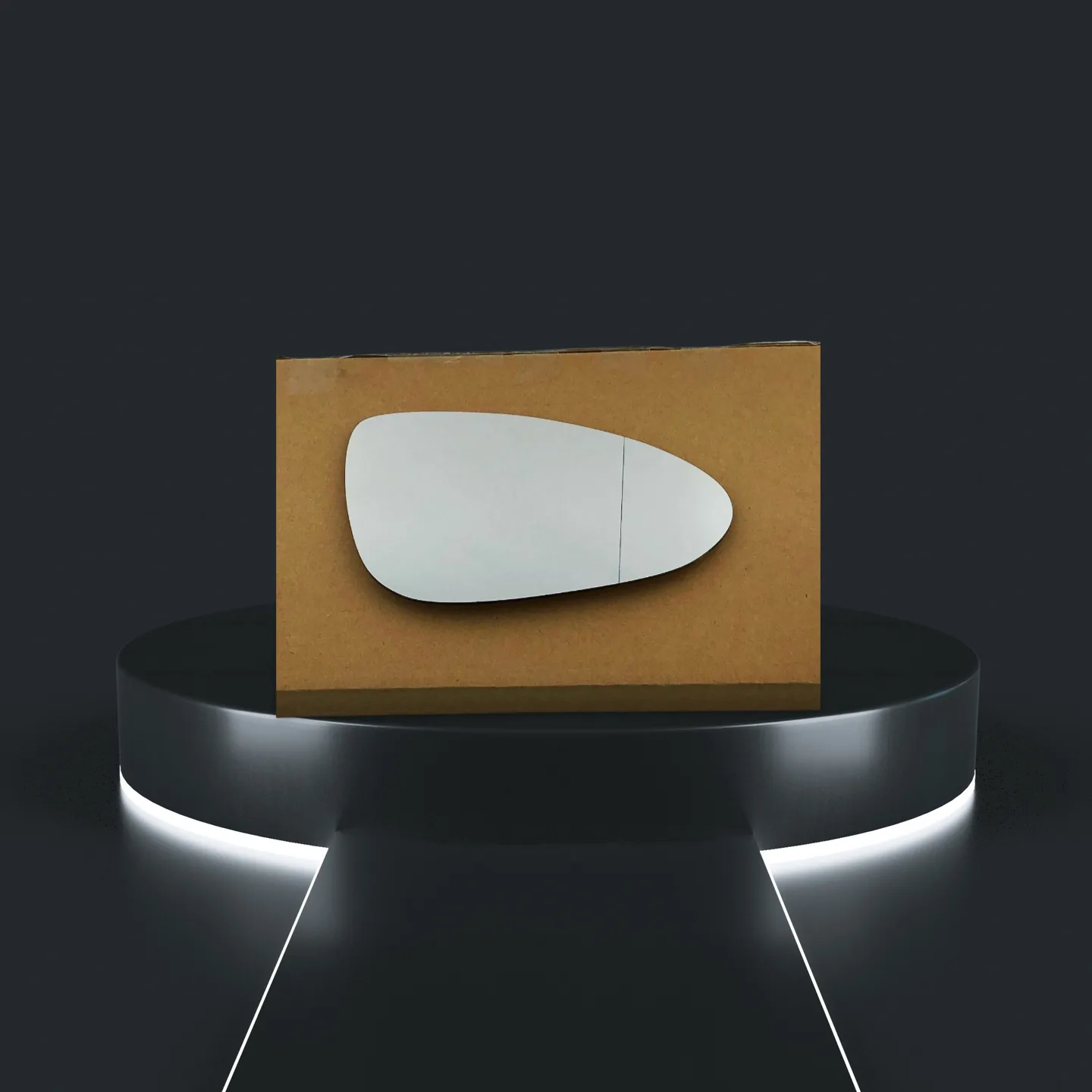 Chevrolet Aveo Right Convex Stick-on Mirror Glass (2012–2024)