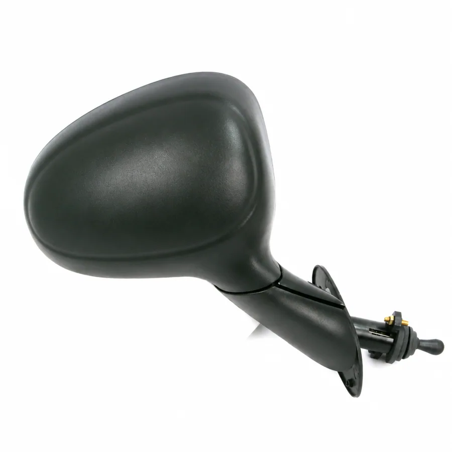 Chevrolet Matiz Right Complete Mirror Unit, Black