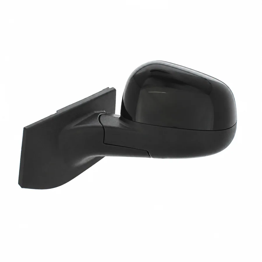 Chevrolet Spark Left Heated Electric Complete Mirror Unit, Paintable - Black (2009–2015) — photograph 2