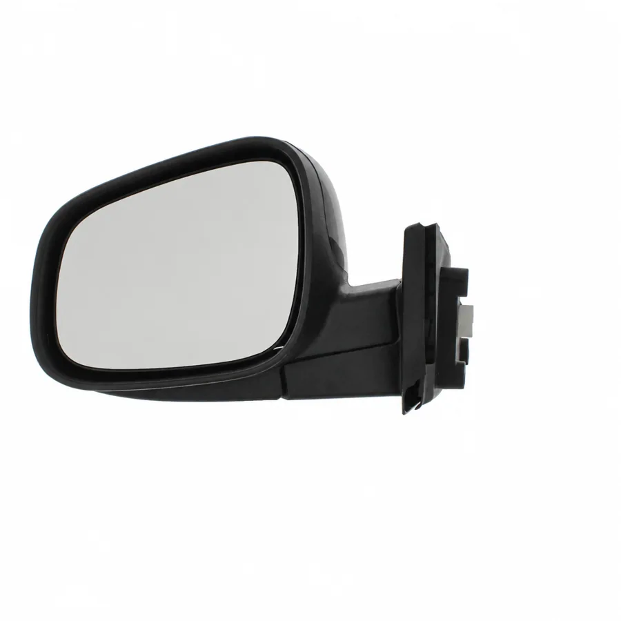 Chevrolet Spark Left Heated Electric Complete Mirror Unit, Paintable - Black (2009–2015) — photograph 3