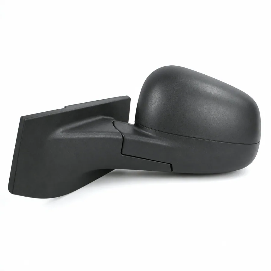 Chevrolet Spark Left Complete Mirror Unit, Black (2009–2015)