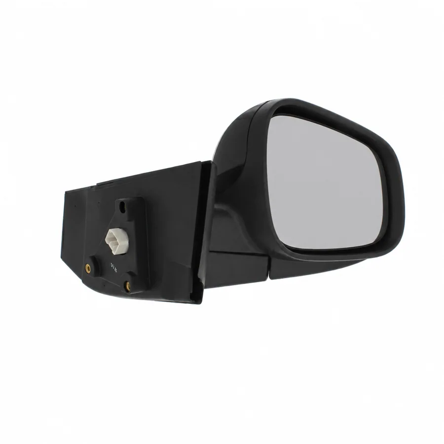 Chevrolet Spark Right Heated Electric Complete Mirror Unit, Paintable - Black (2009–2015) — photograph 3