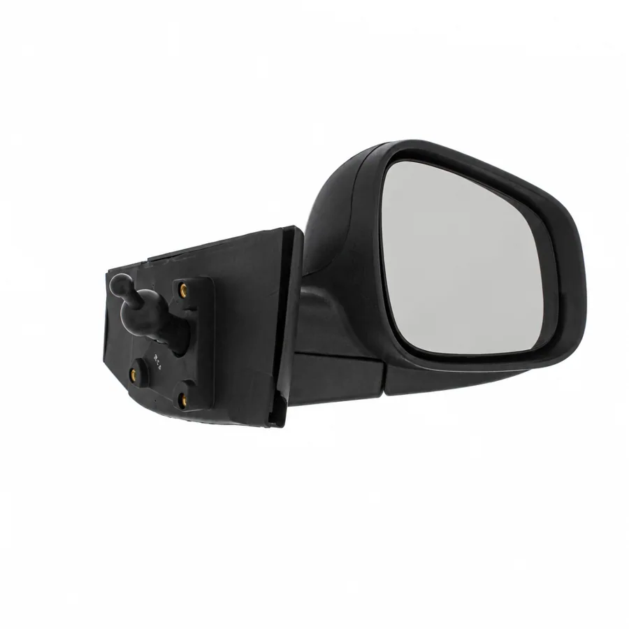 Chevrolet Spark Right Complete Mirror Unit, Black (2009–2015) — photograph 3