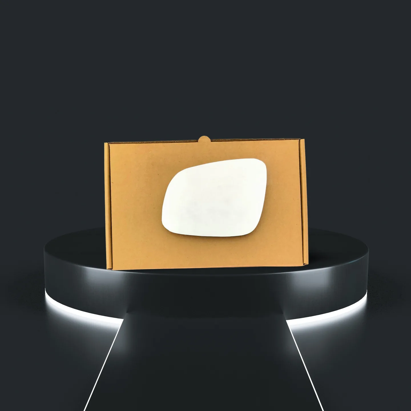 Chevrolet Spark Left Convex Stick-on Mirror Glass (2009–2016)