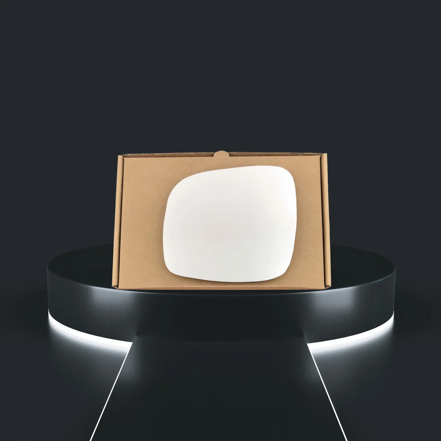 Chrysler Grand Voyager Left Wide Angle Stick-on Mirror Glass (2008–2015)
