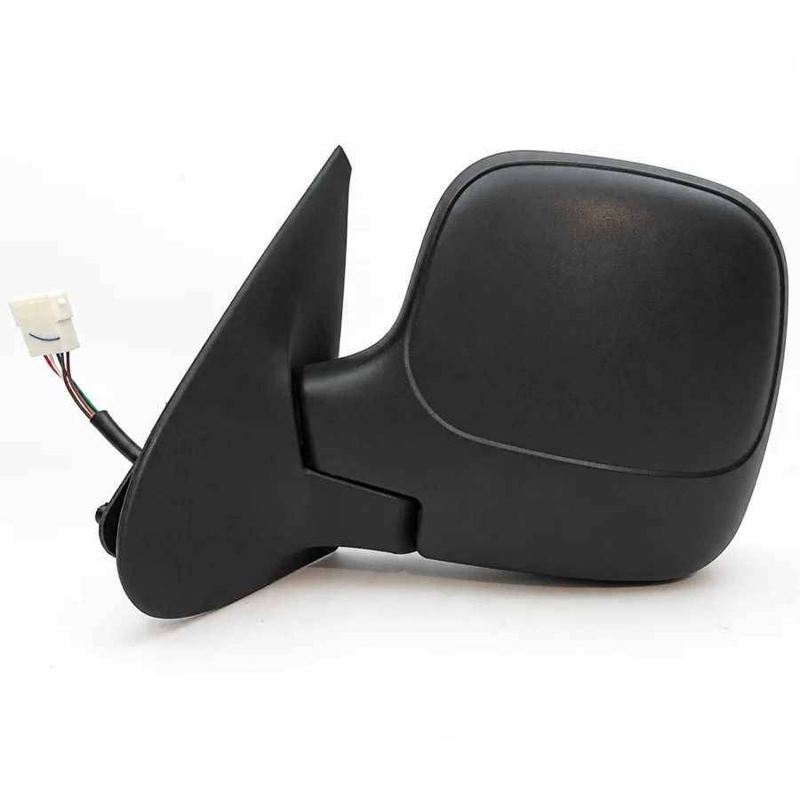 Citroen Berlingo Left Heated Electric Complete Mirror Unit, Black (1996–2012)