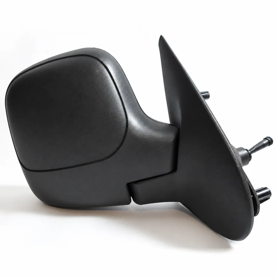Citroen Berlingo Right Complete Mirror Unit, Black (1996–2012)