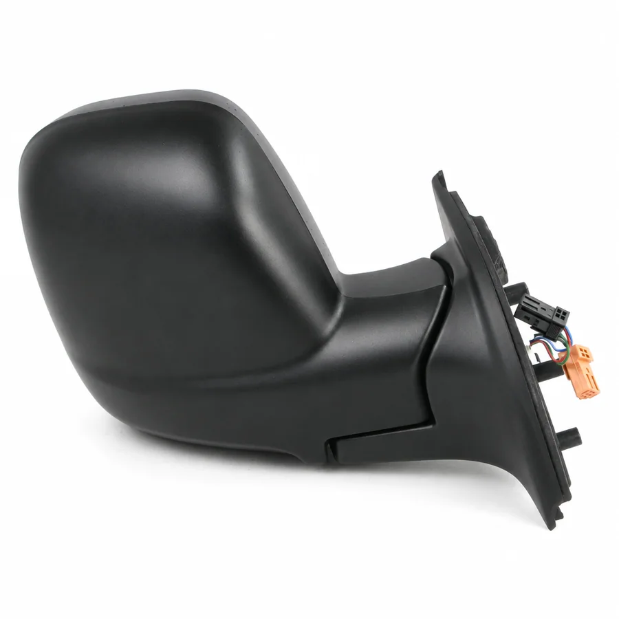 Citroen Berlingo Right Heated Electric Complete Mirror Unit, Black (2008–2019)