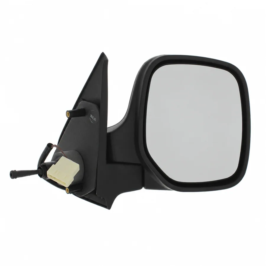 Citroen Berlingo Right Heated Complete Mirror Unit, Primed — photograph 3