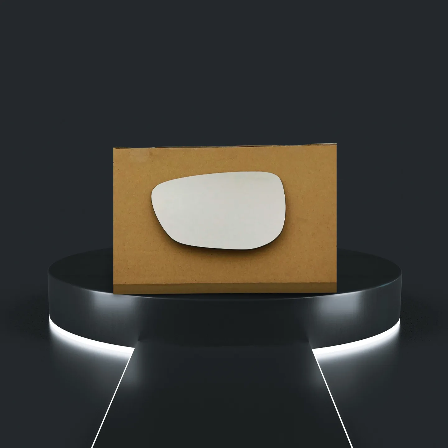 Citroen C-Elysee Left Convex Stick-on Mirror Glass (2012–2024)