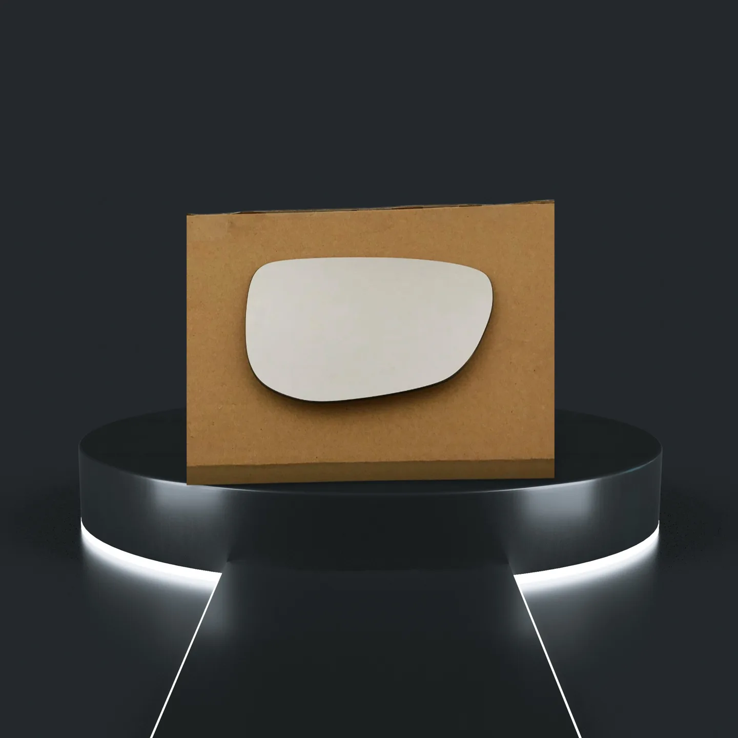 Citroen C-Elysee Right Convex Stick-on Mirror Glass (2012–2024)