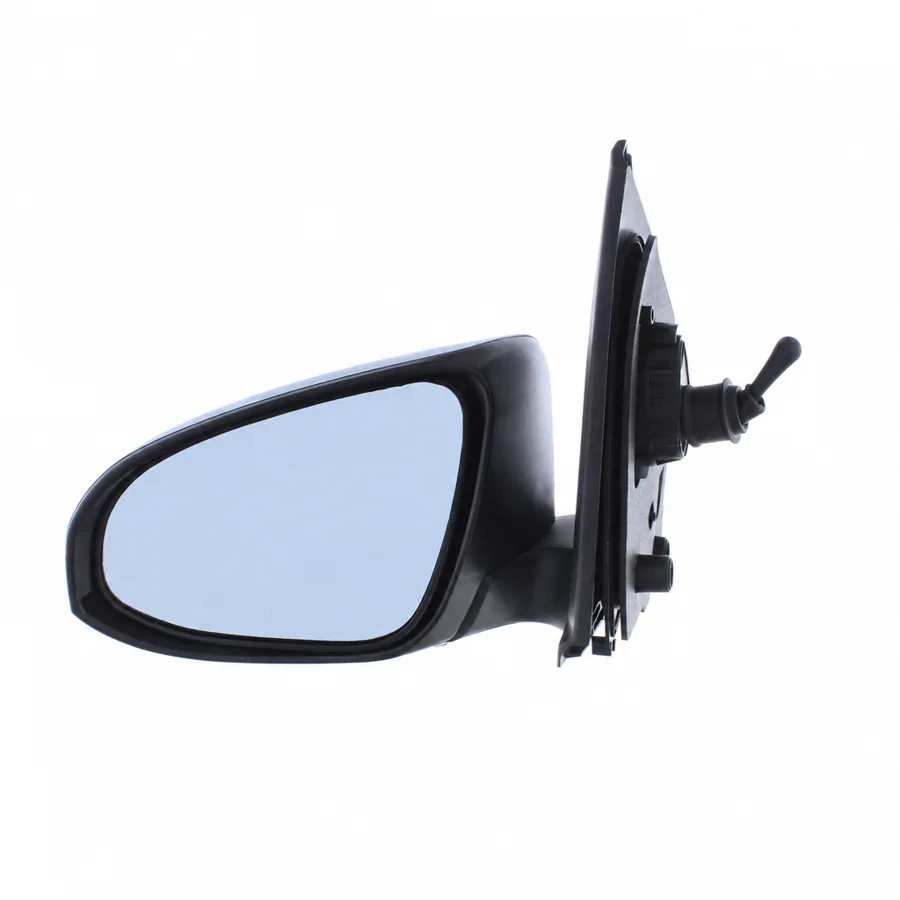 Citroen C1 Left Complete Mirror Unit, Black - Textured (2014–2022) — photograph 2