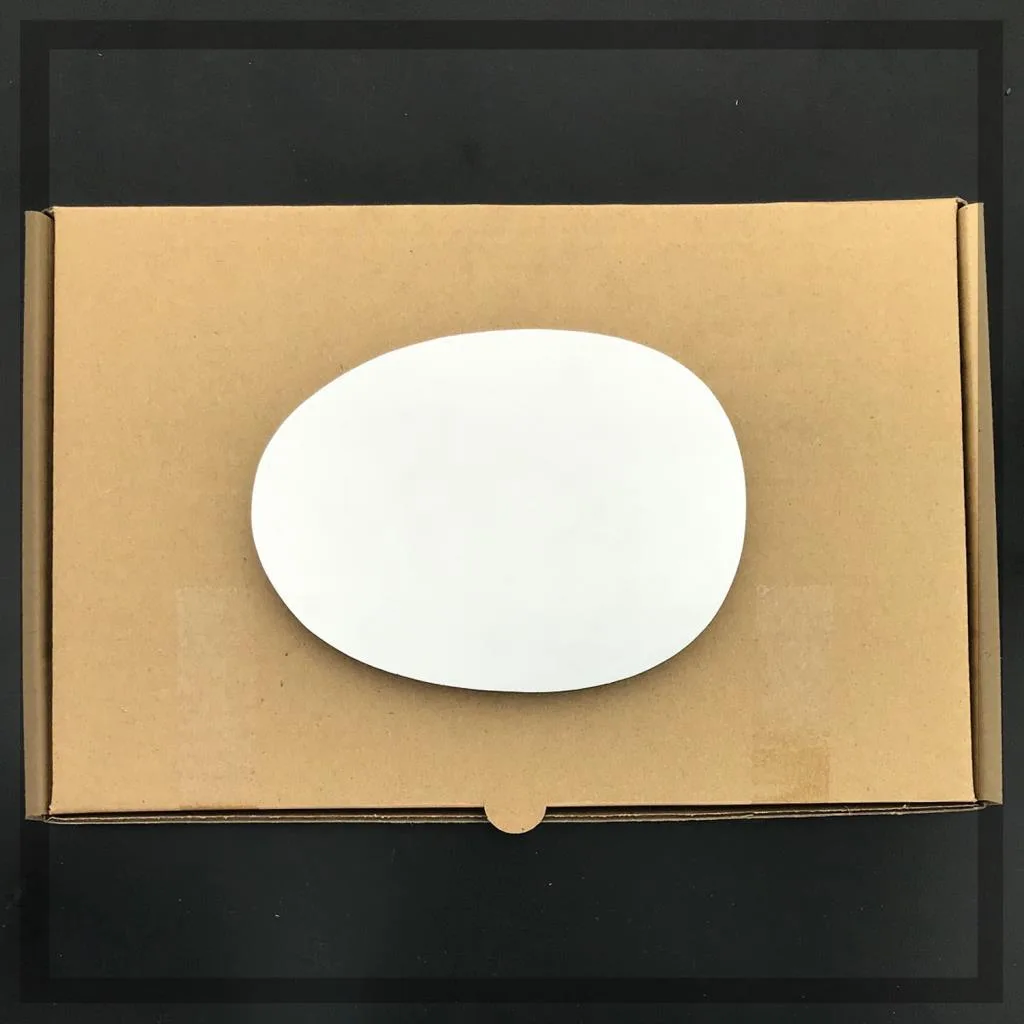 Citroen C1 Left Convex Stick-on Mirror Glass (2005–2013)