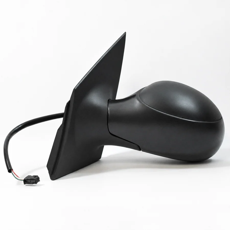Citroen C2 Left Electric Complete Mirror Unit, Black (2003–2010)