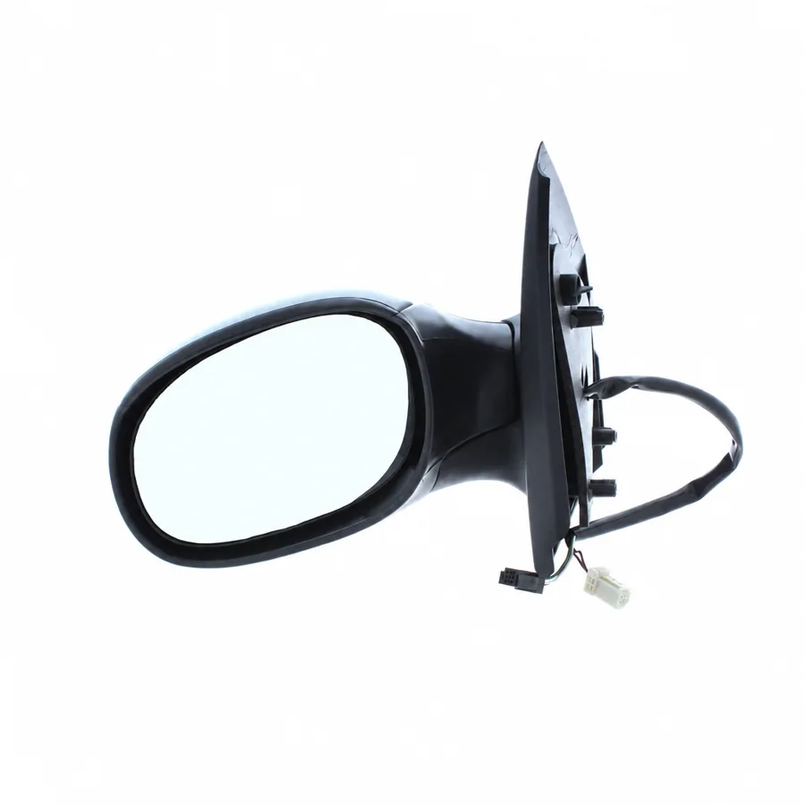 Citroen C2 Left Heated Electric Complete Mirror Unit, Black — photograph 2